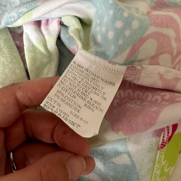 Eleanor Rose Fish Print Dress Multicolor Aquatic Sundress Summer 8-10 Girls - Picture 6 of 6